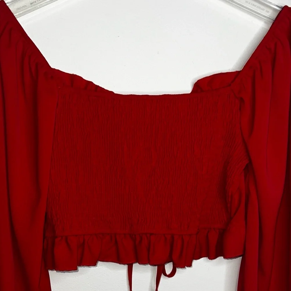 SHEIN red long